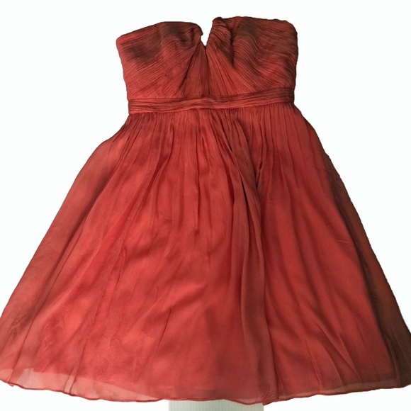 J CREW Dusty Rose Chifon Dress - Picture 6 of 6